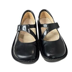 Alegria Mary Jane JIL-011 Black Patent Leather Comfort Shoes Size 35 US 5 / 5.5